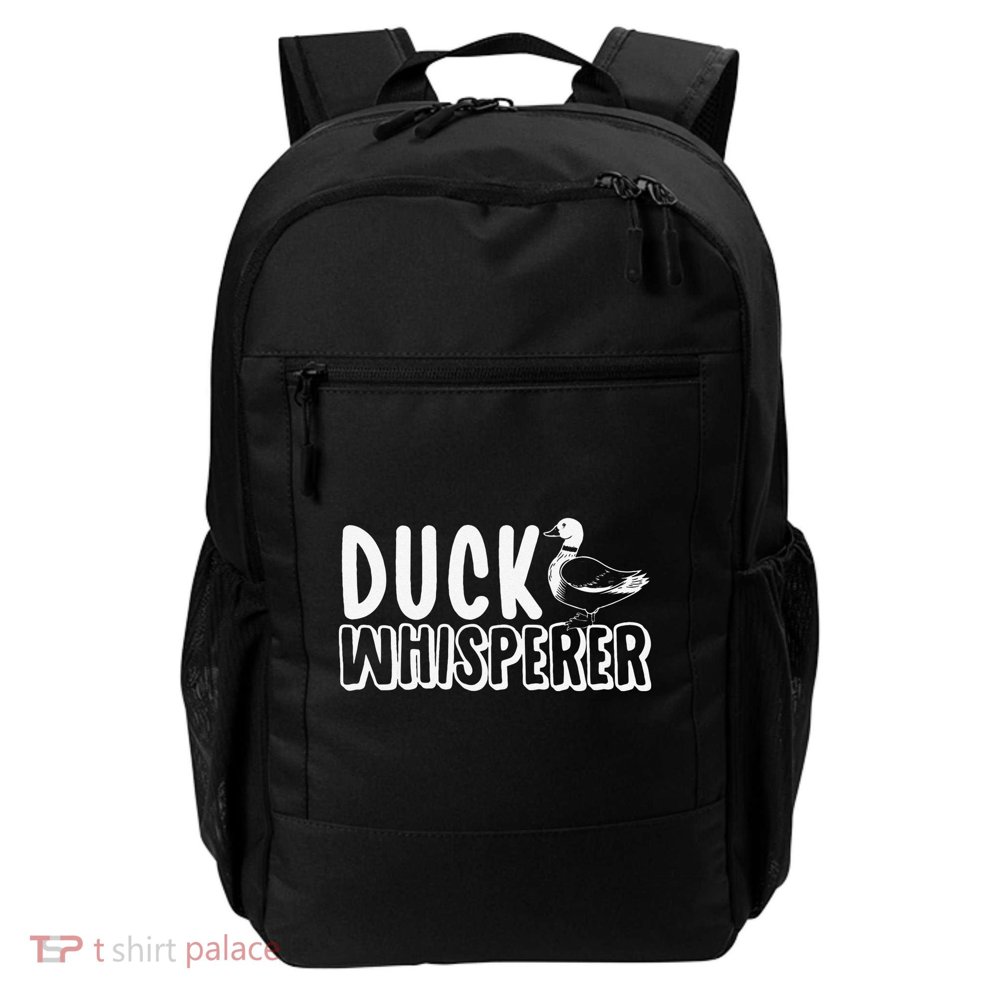 Just a  Who Loves Ducks Cute Duck Lover Owner  Backpack
