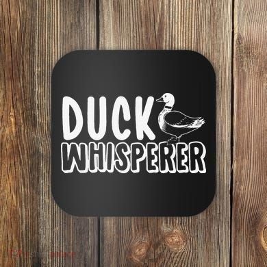 Just a  Who Loves Ducks Cute Duck Lover Owner  Coaster