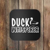Just a  Who Loves Ducks Cute Duck Lover Owner  Coaster thumb 0