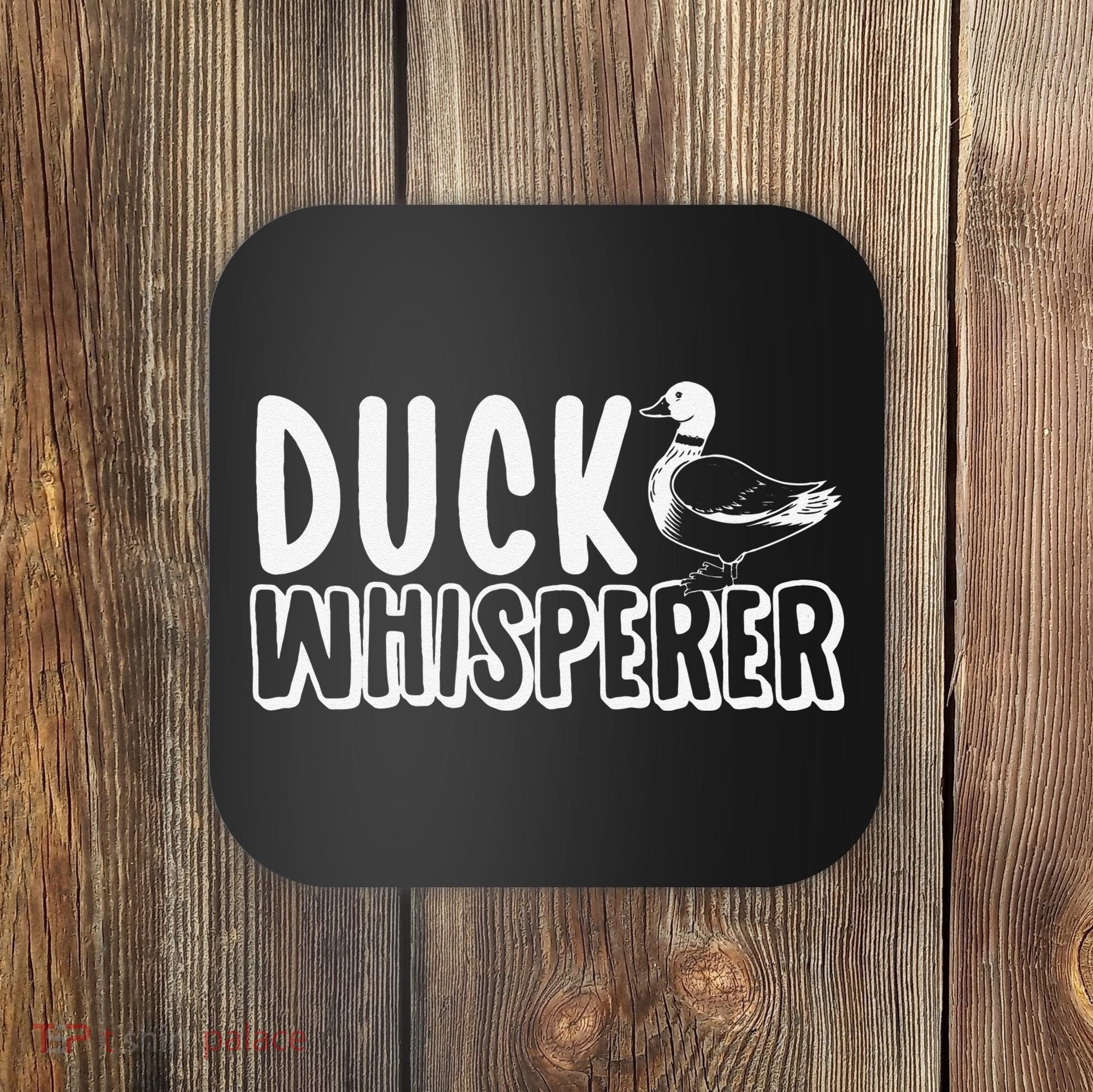 Just a  Who Loves Ducks Cute Duck Lover Owner  Coaster