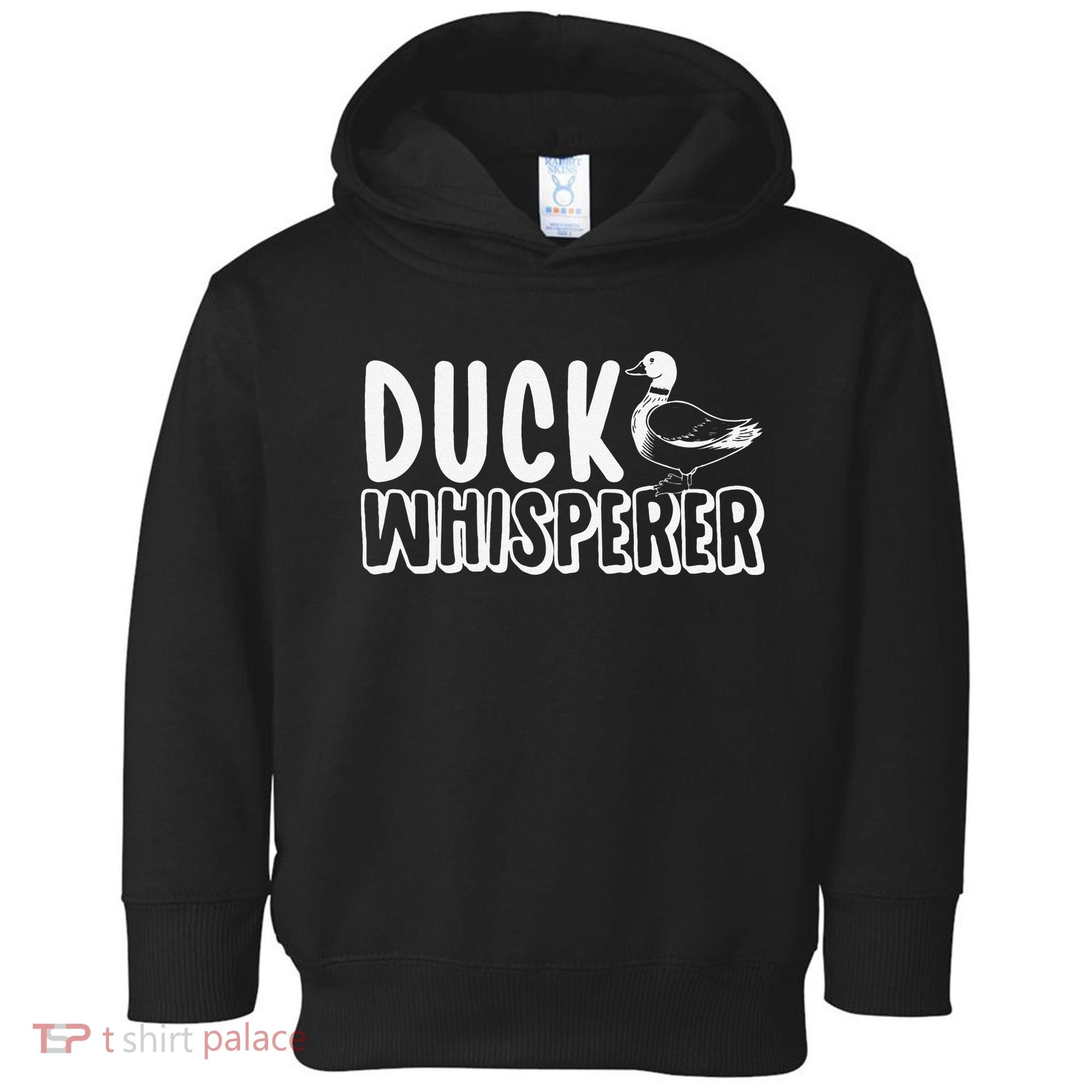 Just a  Who Loves Ducks Cute Duck Lover Owner  Toddler Hoodie