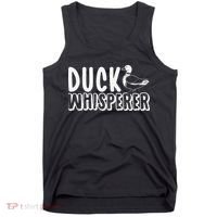 Just a  Who Loves Ducks Cute Duck Lover Owner  Tank Top thumb 0