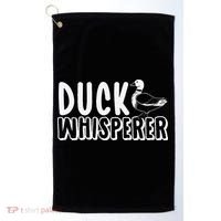 Just a  Who Loves Ducks Cute Duck Lover Owner  Golf Towel thumb 0