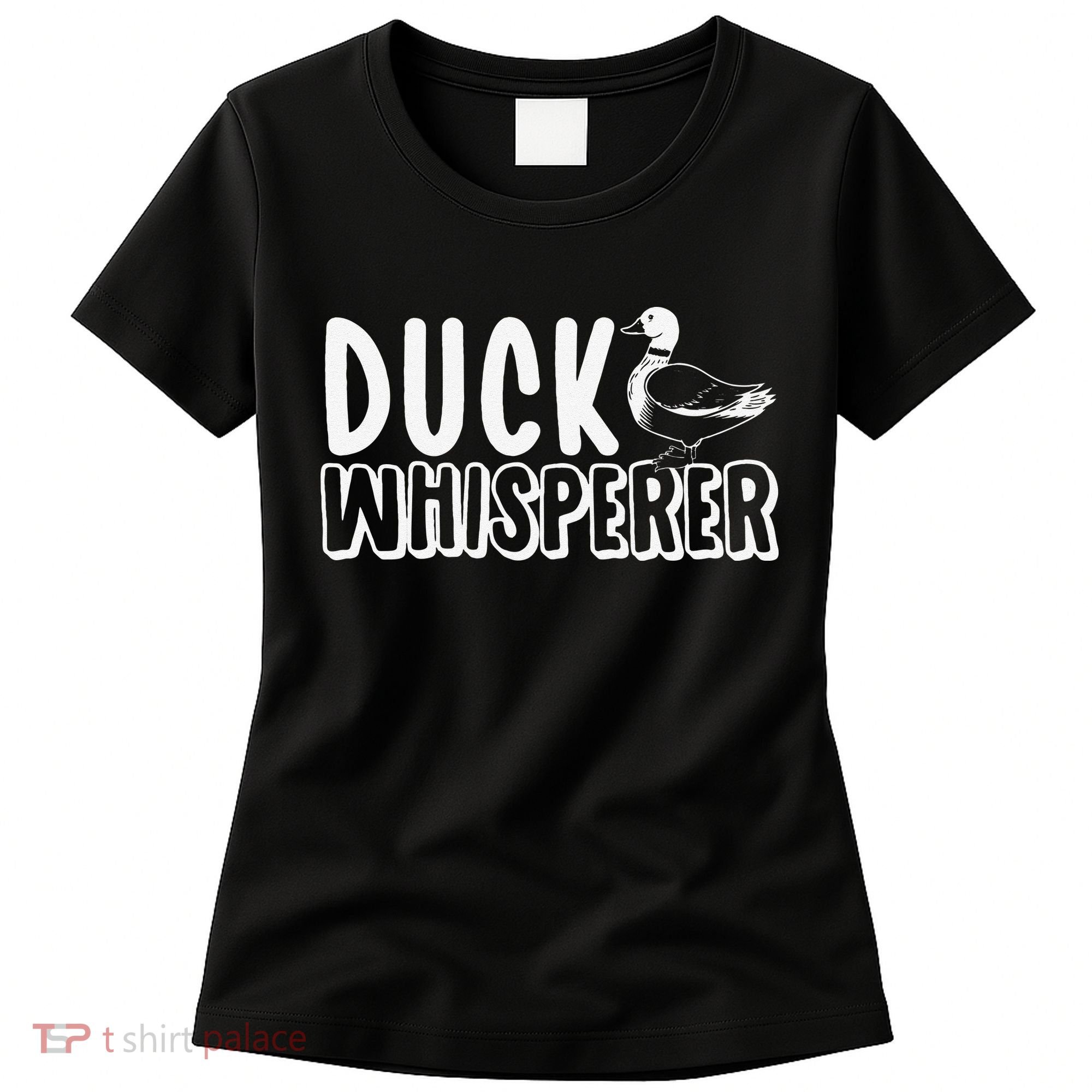 Just a  Who Loves Ducks Cute Duck Lover Owner  Women's T-Shirt
