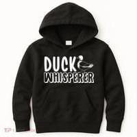 Just a  Who Loves Ducks Cute Duck Lover Owner  Kids Hoodie thumb 0
