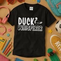 Just a  Who Loves Ducks Cute Duck Lover Owner  Kids T-Shirt thumb 3