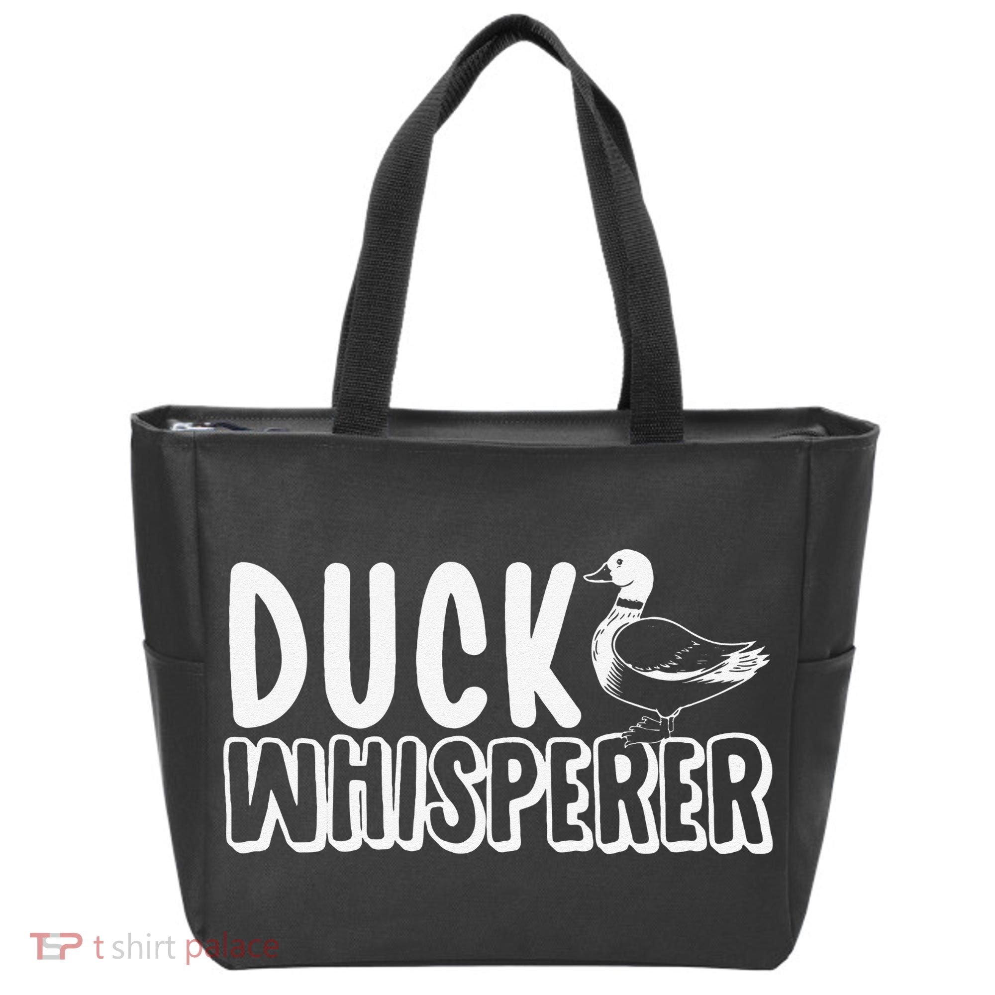 Just a  Who Loves Ducks Cute Duck Lover Owner  Tote Bag