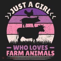 Just A Who Loves Farm Animals Lover  Farmer Beanie thumb 2