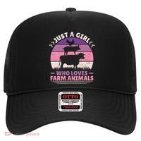 Just A Who Loves Farm funny Animals Lover Hat thumb 0