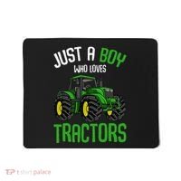Just A  Who Loves Tractors Farm Mousepad thumb 0