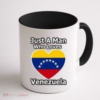 Just A Who Loves Venezuela Meaningful Gift Coffee Mug thumb 1