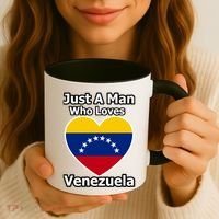 Just A Who Loves Venezuela Meaningful Gift Coffee Mug thumb 3
