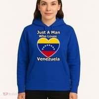 Just A Who Loves Venezuela Meaningful Gift Hoodie thumb 5