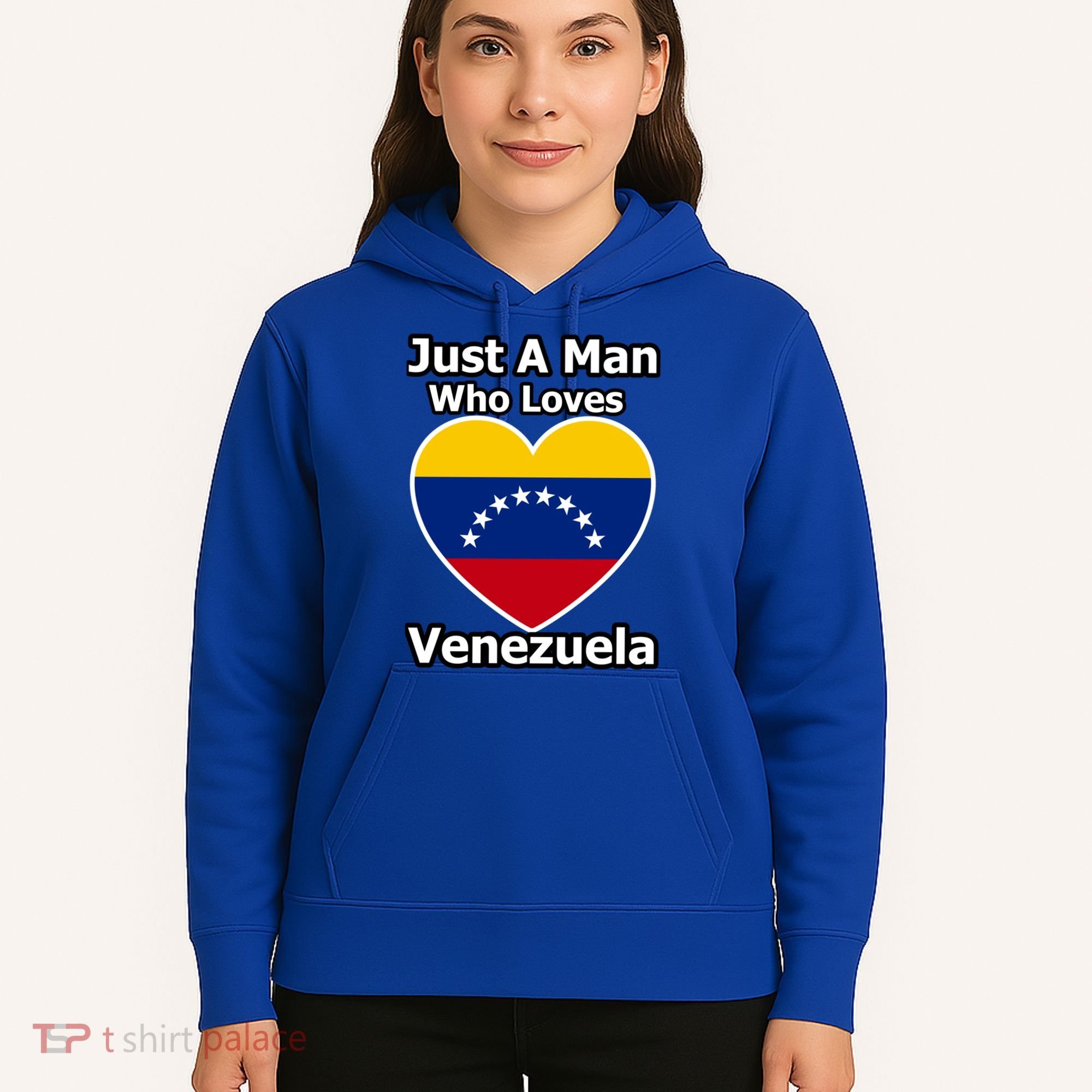 Just A Who Loves Venezuela Meaningful Gift Hoodie