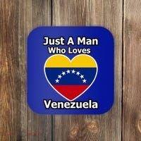 Just A Who Loves Venezuela Meaningful Gift Coaster thumb 0