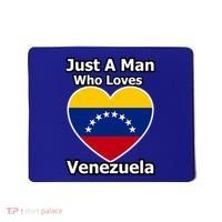 Just A Who Loves Venezuela Meaningful Gift Mousepad thumb 0