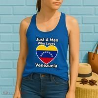 Just A Who Loves Venezuela Meaningful Gift Women's Tank Top thumb 2