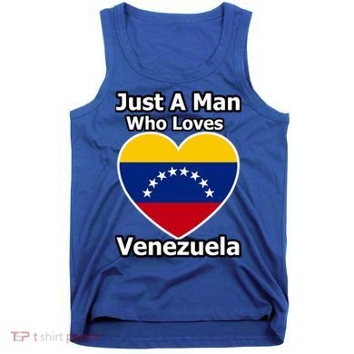 Just A Who Loves Venezuela Meaningful Gift Tank Top
