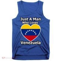 Just A Who Loves Venezuela Meaningful Gift Tank Top thumb 0