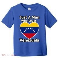 Just A Who Loves Venezuela Meaningful Gift Toddler T-Shirt thumb 0