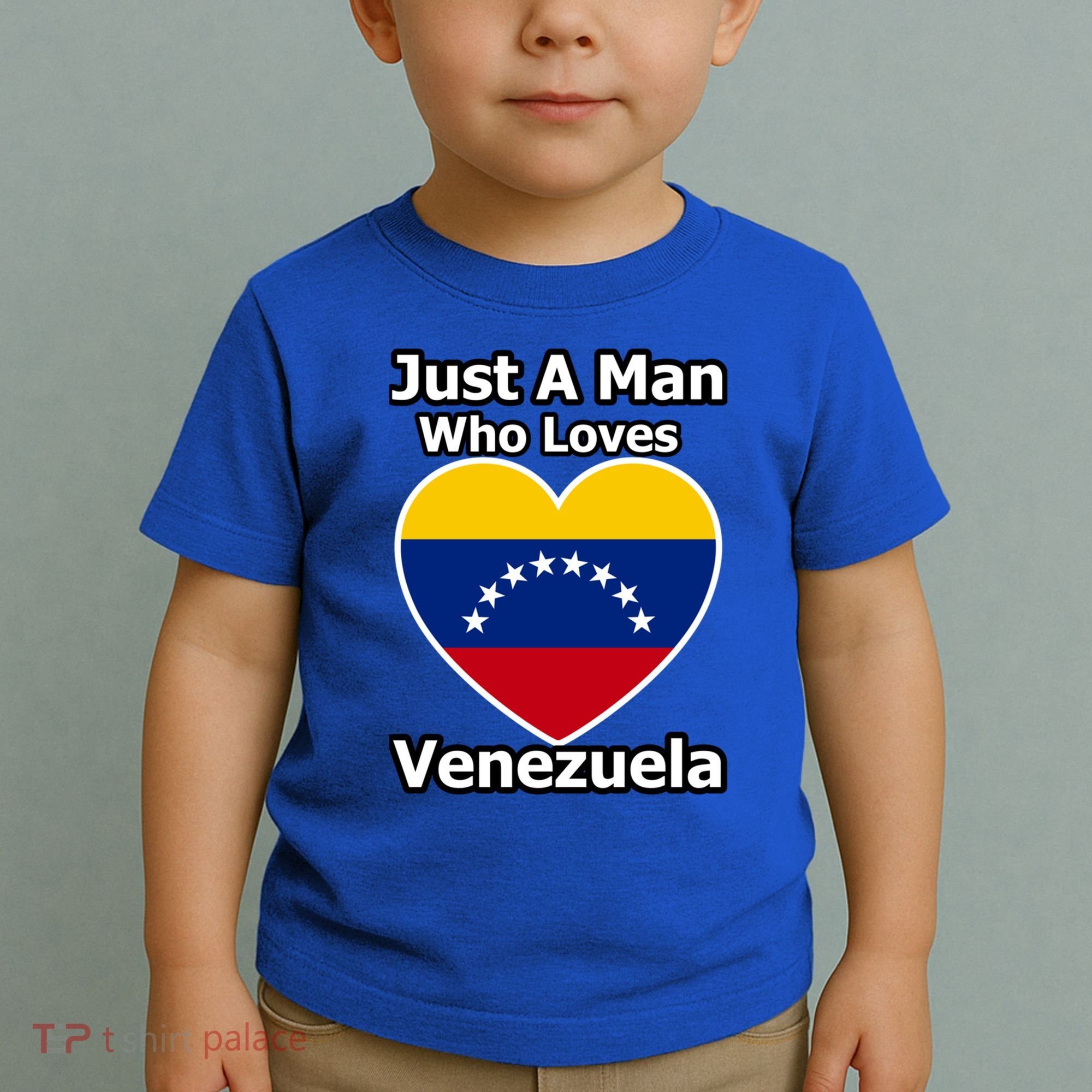 Just A Who Loves Venezuela Meaningful Gift Toddler T-Shirt