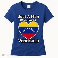 Just A Who Loves Venezuela Meaningful Gift Women's T-Shirt thumb 0