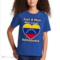 Just A Who Loves Venezuela Meaningful Gift Kids T-Shirt thumb 2