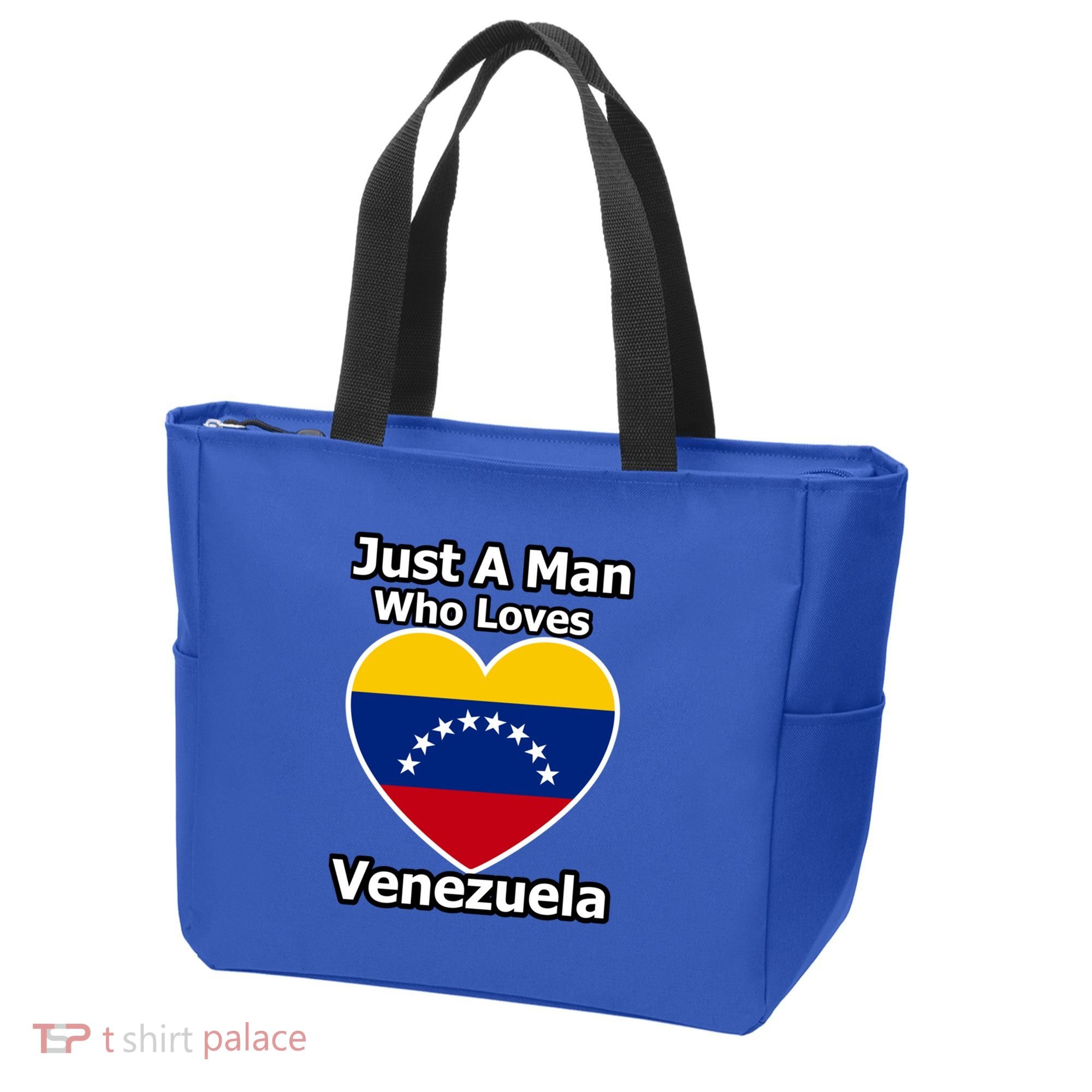 Just A Who Loves Venezuela Meaningful Gift Tote Bag