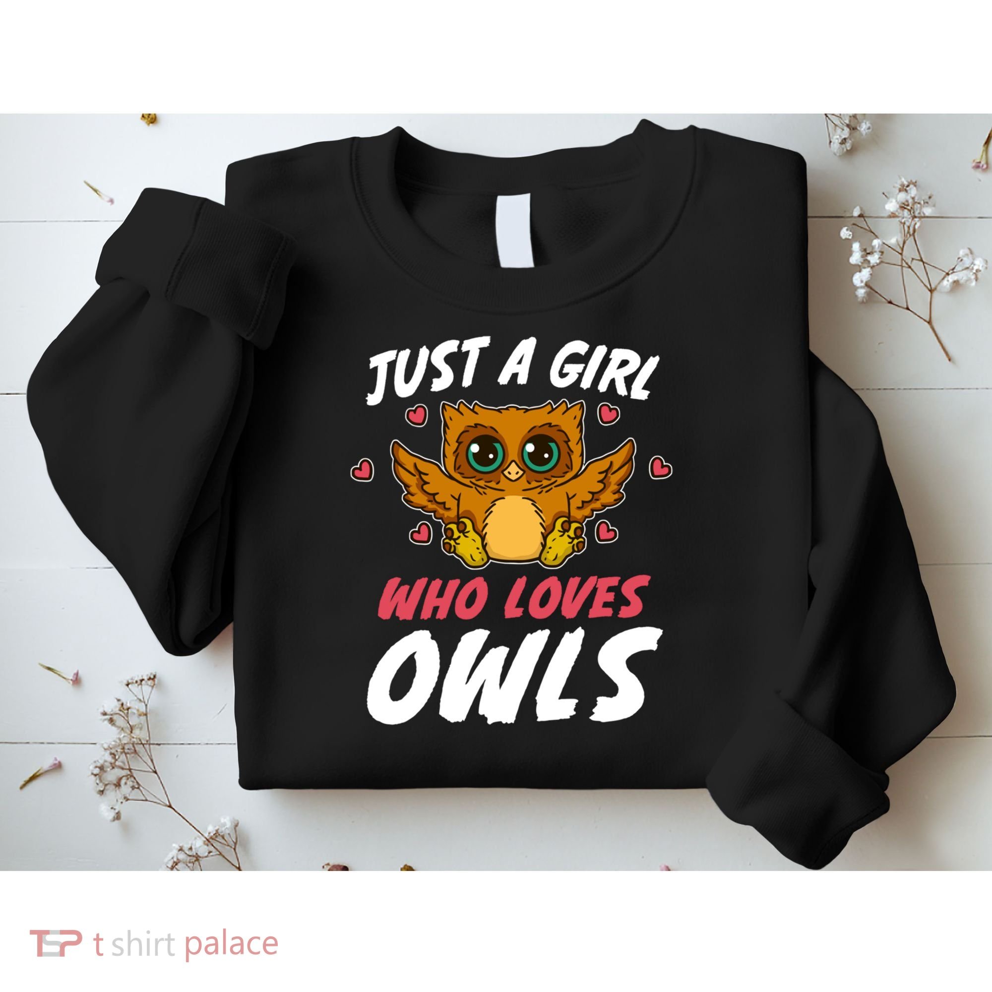 Just A Who Loves Owls Bird Nature Lover  Gift Sweatshirt