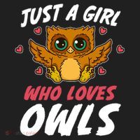 Just A Who Loves Owls Bird Nature Lover  Gift Tumbler thumb 3