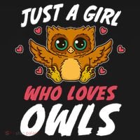 Just A Who Loves Owls Bird Nature Lover  Gift Toddler T-Shirt thumb 4