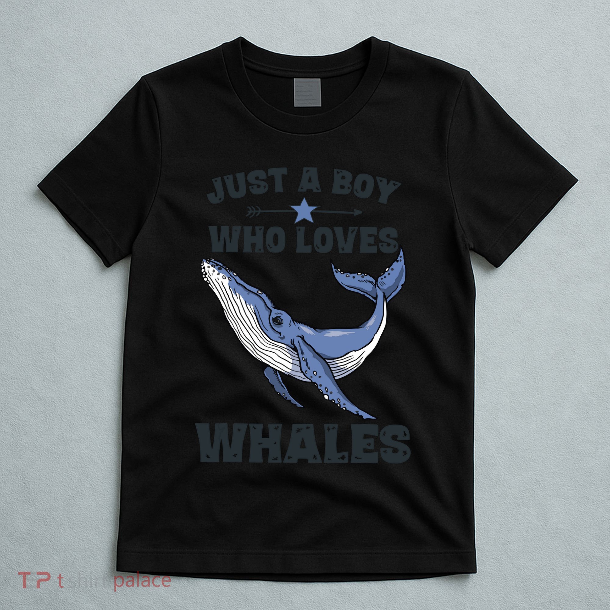 Just A Who Loves Whales Funny Whale Gift T-Shirt