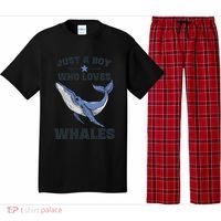Just A Who Loves Whales Funny Whale Gift Pajama Set thumb 0