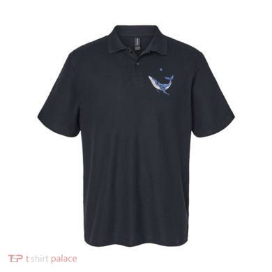 Just A Who Loves Whales Funny Whale Gift Polo