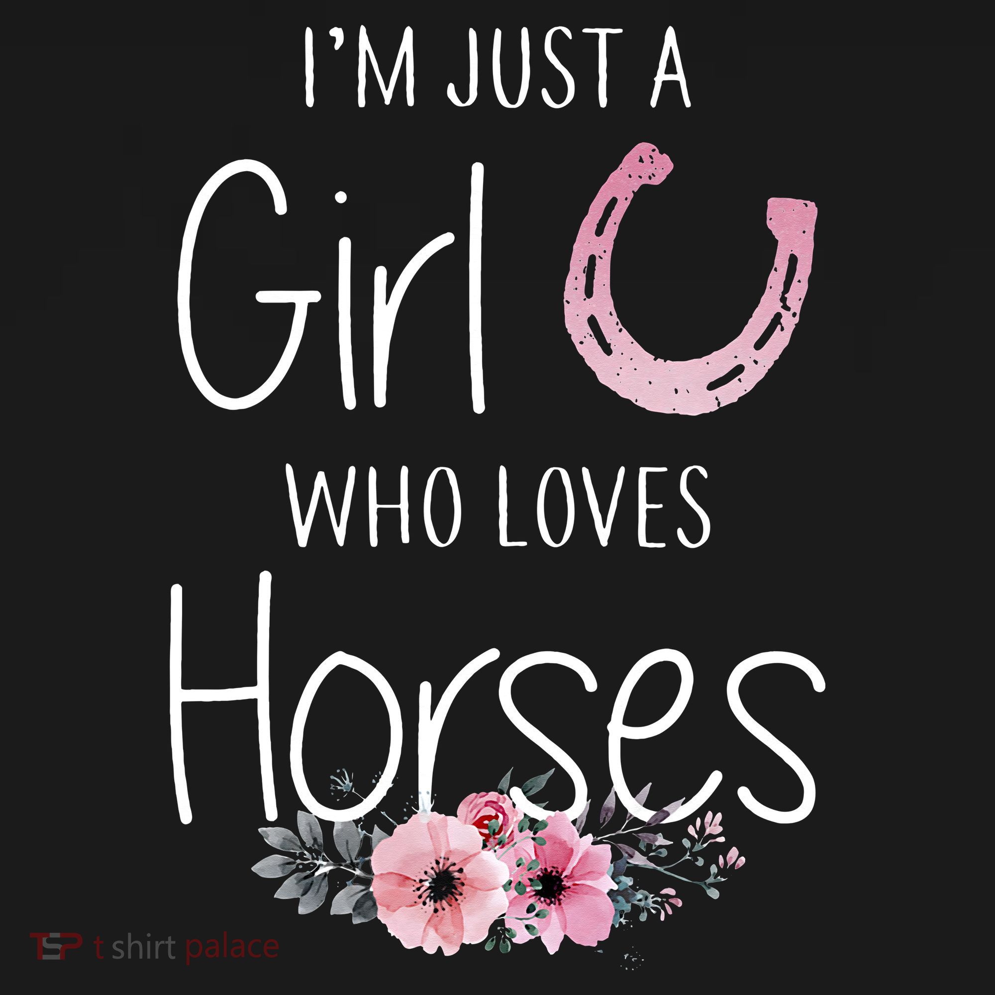 Just A Who Loves Horses Horse Women's Hoodie