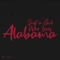 Just A Who Loves Alabama S Cute Alabama Gift Doggie Tank thumb 4