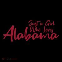 Just A Who Loves Alabama S Cute Alabama Gift Coffee Mug thumb 5