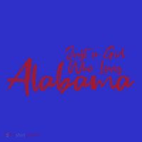 Just A Who Loves Alabama S Cute Alabama Gift Hoodie thumb 2