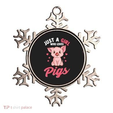 Just A Who Loves Pigs Hog Lover Cute Farmer Gift Ornament