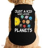 Just A Who Loves Planets Space Solar System Boy Girl Doggie Tank thumb 0