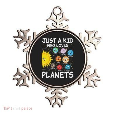 Just A Who Loves Planets Space Solar System Boy Girl Ornament