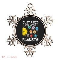 Just A Who Loves Planets Space Solar System Boy Girl Ornament thumb 0