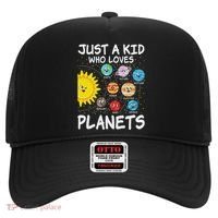 Just A Who Loves Planets Space Solar System Boy Girl Hat thumb 0