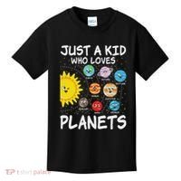 Just A Who Loves Planets Space Solar System Boy Girl Kids T-Shirt thumb 0