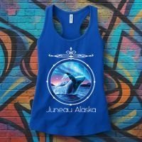 Juneau Alaska Whale Watching Aurora Borealis Souvenir Gift Women's Tank Top thumb 3