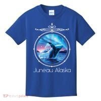 Juneau Alaska Whale Watching Aurora Borealis Souvenir Gift Kids T-Shirt thumb 0