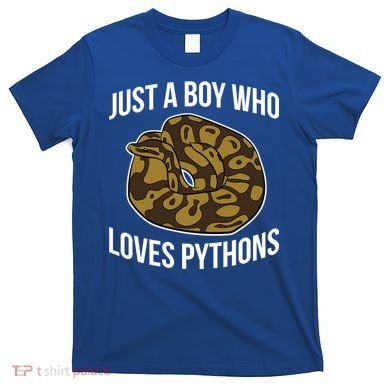 Just A Who Loves Ball Pythons Cute Ball Python Snake Gift T-Shirt