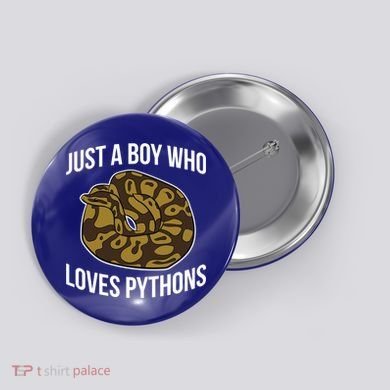 Just A Who Loves Ball Pythons Cute Ball Python Snake Gift Button