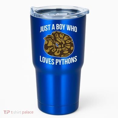 Just A Who Loves Ball Pythons Cute Ball Python Snake Gift Tumbler