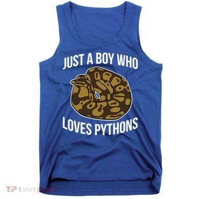 Just A Who Loves Ball Pythons Cute Ball Python Snake Gift Tank Top